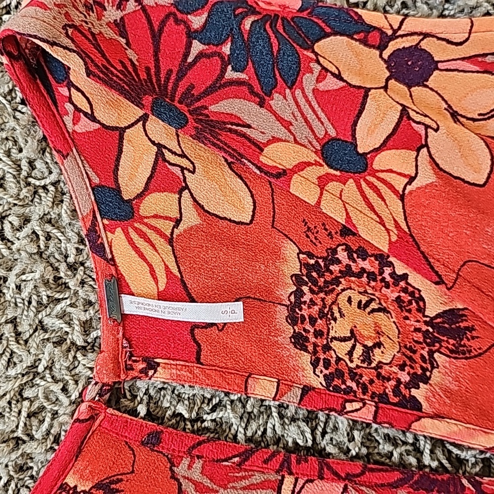 Free People Backyard Party Tunic Dress Small - Picture 5 of 8